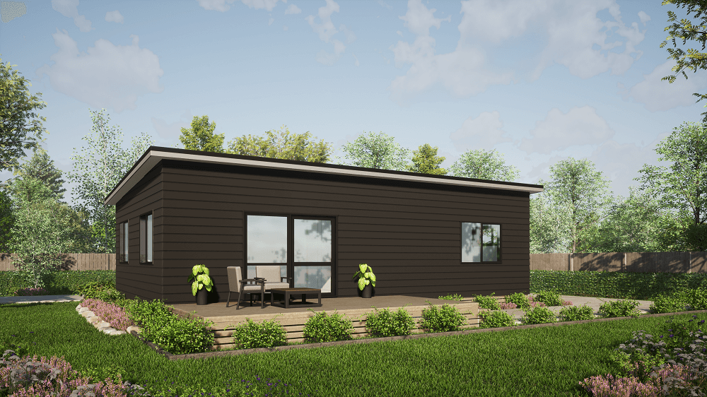 Exeter Homes 72m2 Transportable Home Plan