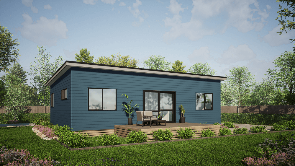 Exeter Homes 3 bedroom Transportable Home Plan